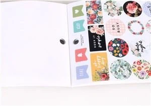 Cuaderno de encuadernación con pegamento